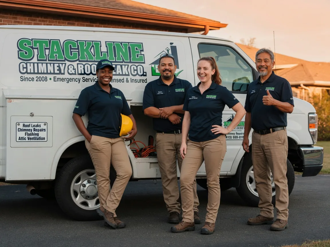Chimney flashing repair company in Warfield, KY